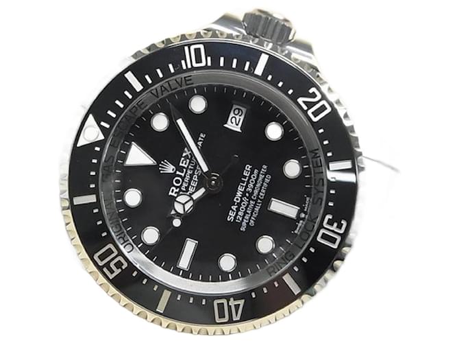 ROLEX Sea-Dweller Deepsea black 136660 '23 purchased Mens Silvery Steel  ref.1414271