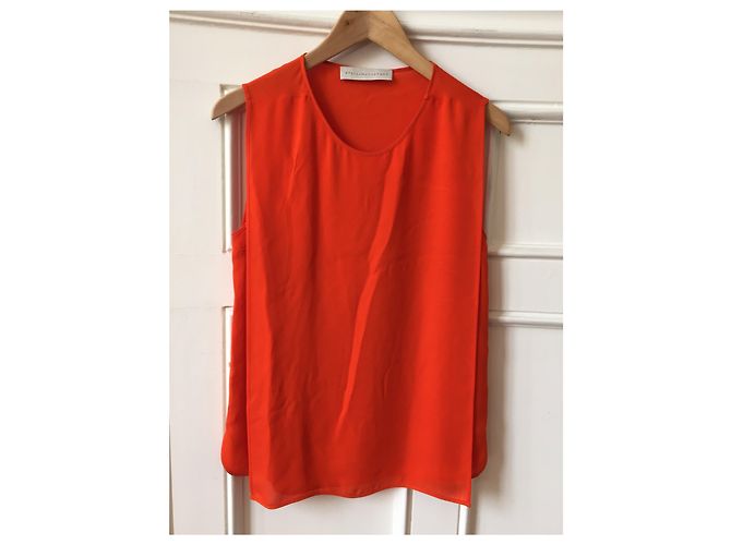 Stella Mc Cartney STELLA MCCARTNEY Tops T.IT 40 Seda Naranja
