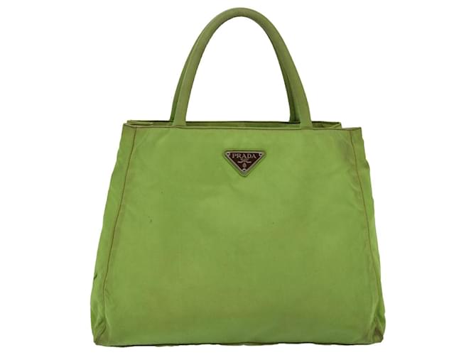 Prada Tessuto Verde Sintético  ref.1414573