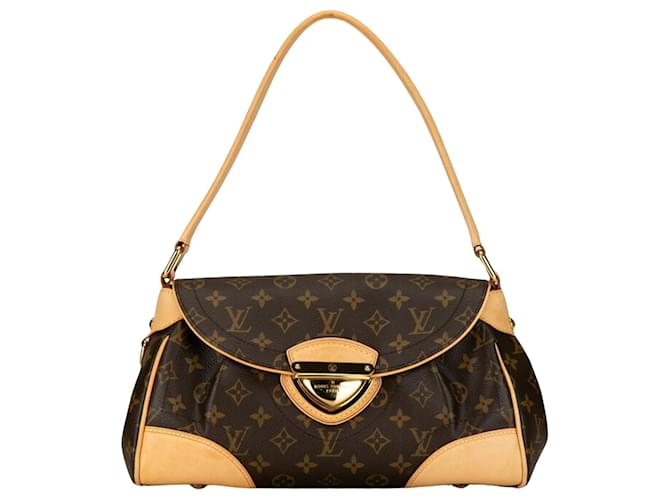 Louis Vuitton Beverly Castaño Lienzo  ref.1414611