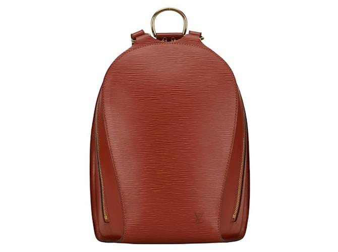 Louis Vuitton Mabillon Cuir Marron  ref.1414690