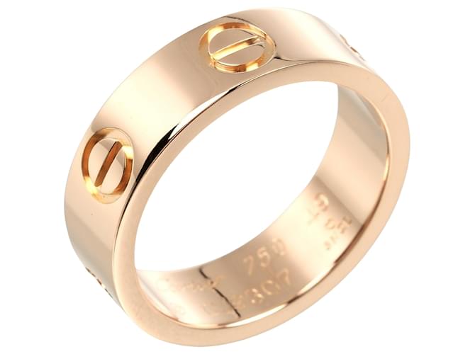 Cartier Love Dourado Ouro rosa  ref.1414693