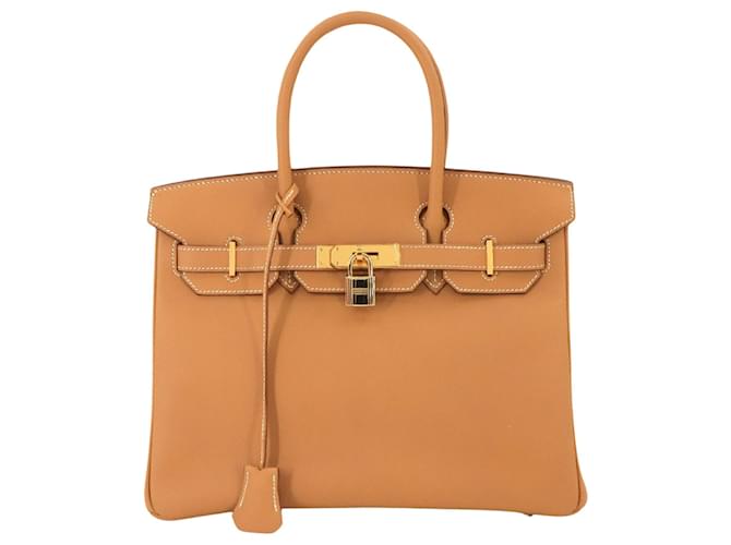 Hermès HERMES BIRKIN 30 Brown Leather  ref.1414699