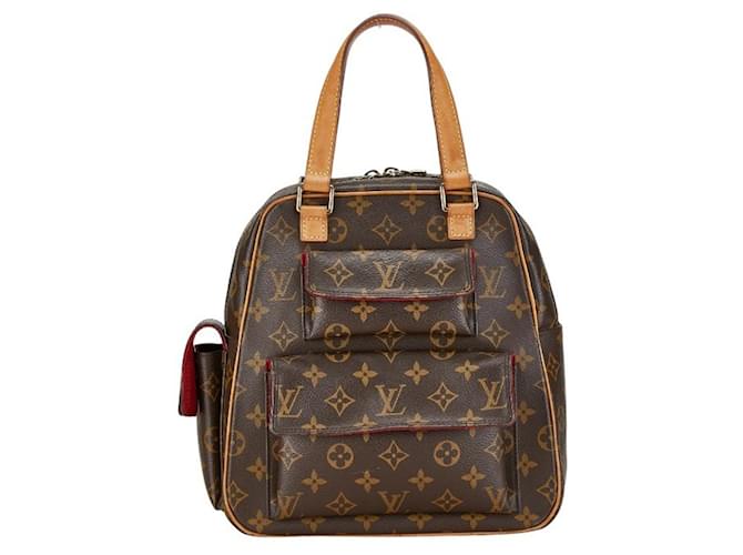 Louis Vuitton Excentri cité Brown Leather  ref.1414701