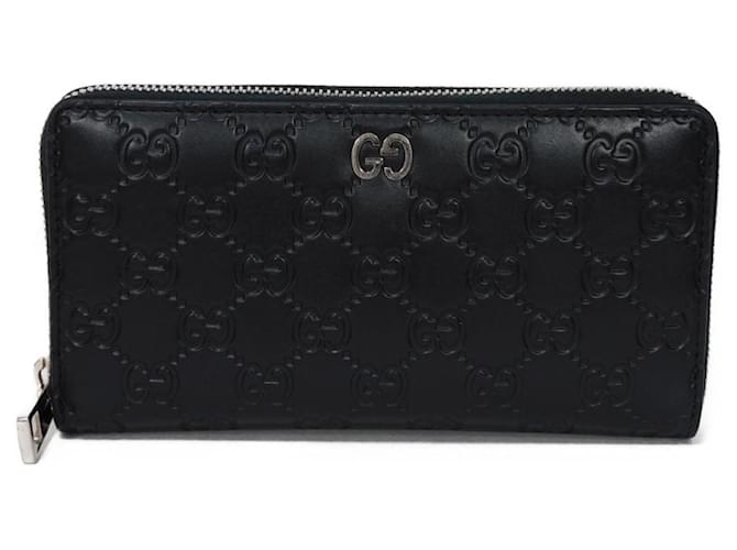 Gucci Guccissima Preto Couro  ref.1414722