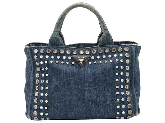 Tote Prada Azul John  ref.1414734