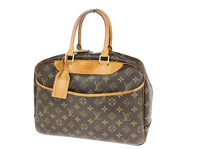 Louis Vuitton Deauville Marrom Lona  ref.1414764