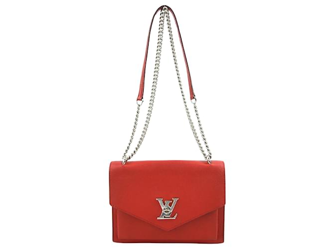 Louis Vuitton MyLocKme Roja Cuero  ref.1414803