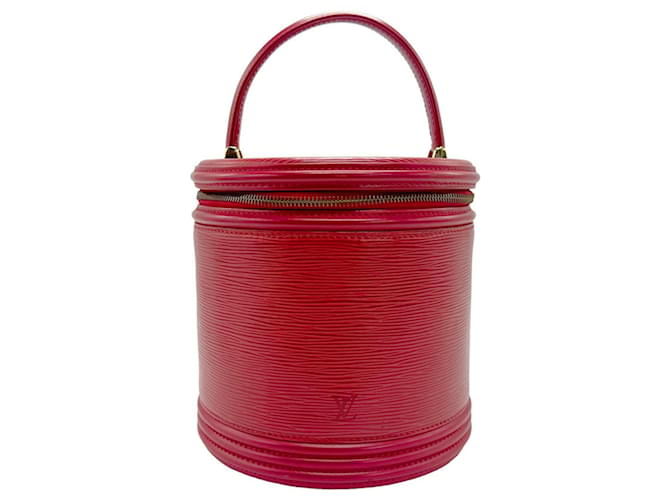 Louis Vuitton Cannes Roja Cuero  ref.1414850