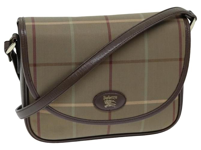 Cheque vintage Burberry Multicor Lona  ref.1414852