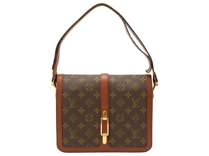 Punto Louis Vuitton Rond Castaño Lienzo  ref.1414883