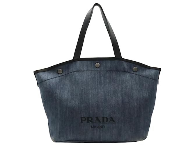 Tote Prada Blau John  ref.1414890