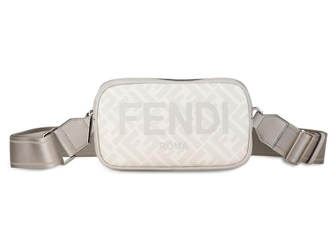 Fendi Zucca Marrone Tela  ref.1414911