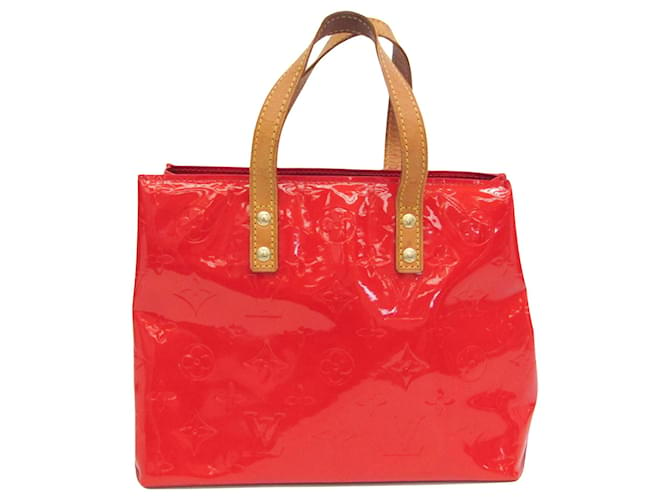 Louis Vuitton Reade Vermelho Couro envernizado  ref.1414959