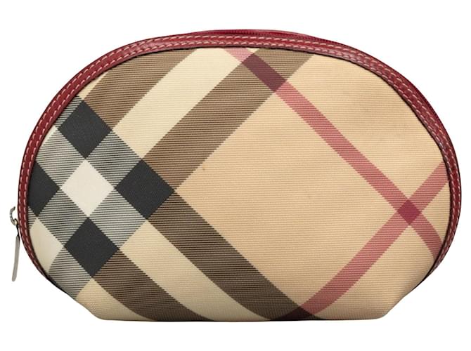 Burberry Nova Check Beige Cloth  ref.1414961