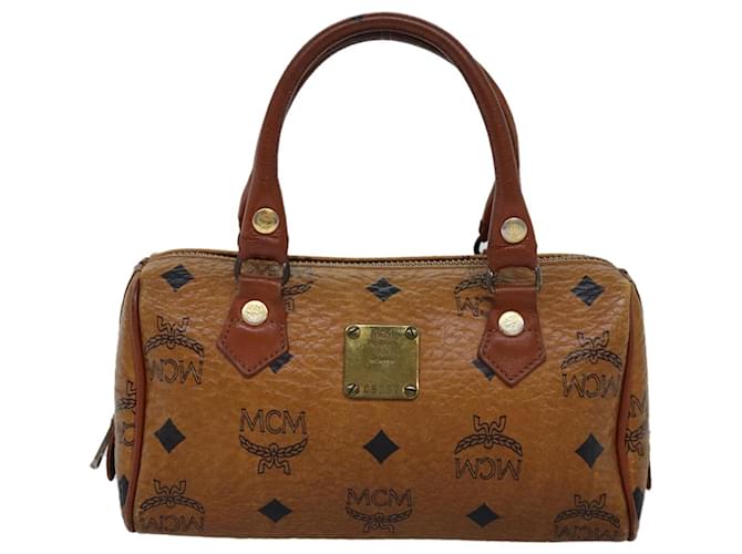 MCM Visetos Castaño Lienzo  ref.1414983