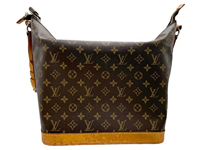 Louis Vuitton Amfar Castaño Lienzo  ref.1415010