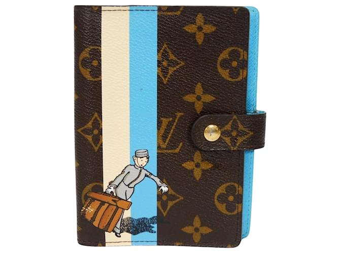 Louis Vuitton Agenda PM Toile Marron  ref.1415029