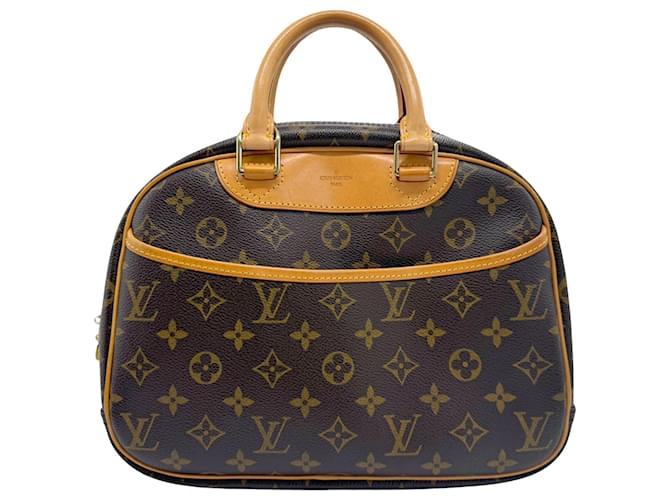 Louis Vuitton Trouville Castaño Lienzo  ref.1415041