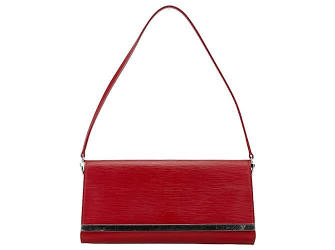 Louis Vuitton Sévigné Vermelho Couro  ref.1415043