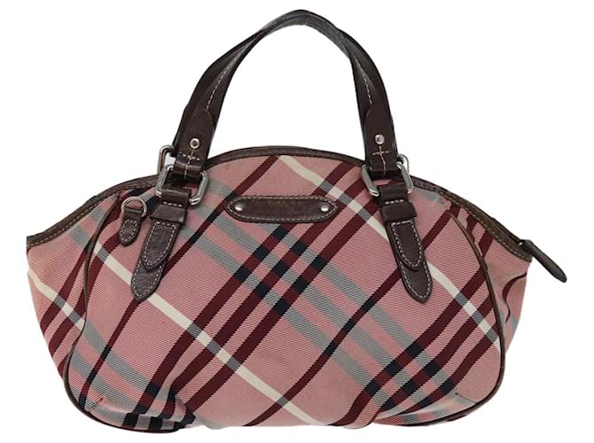 Nova verificação da Burberry Rosa Lona  ref.1415084