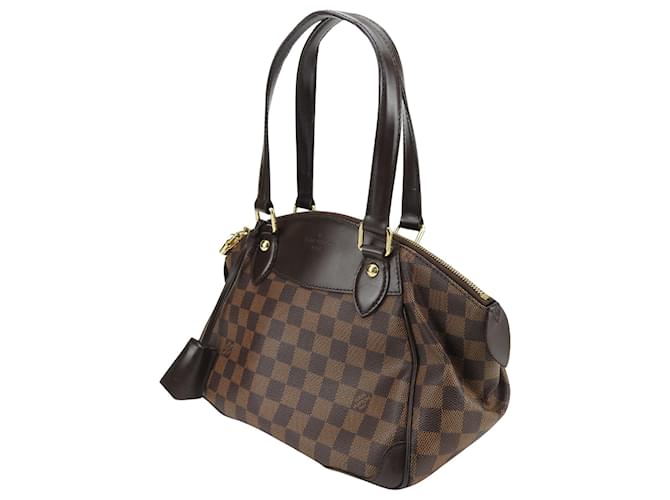 Louis Vuitton Verona Marrom Lona  ref.1415094