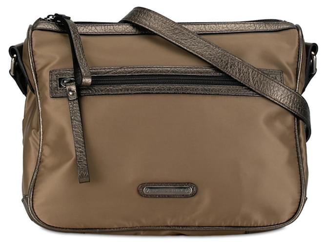 Burberry Shoulder bag Brown Synthetic  ref.1415165