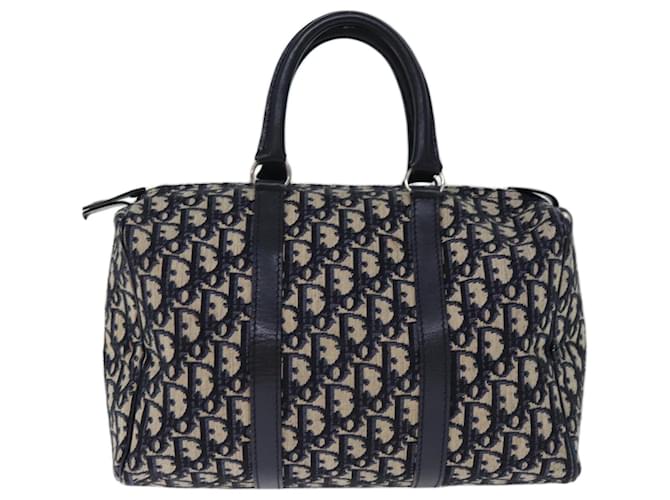 Dior Trotter Toile Bleu Marine  ref.1415166