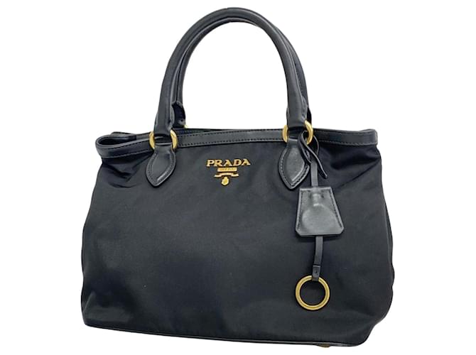 Prada Tessuto Preto Sintético  ref.1415195