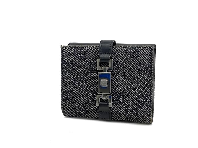 Gucci GG Canvas Preto Lona  ref.1415198