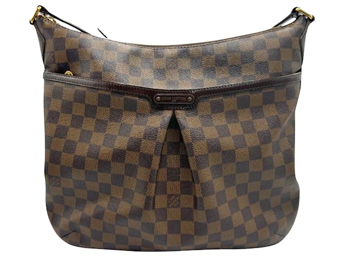 Louis Vuitton Bloomsbury Marrom Lona  ref.1415214