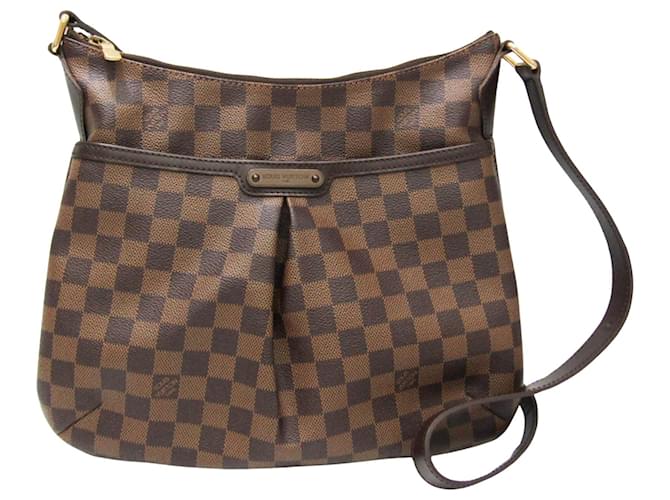 Louis Vuitton Bloomsbury Marrom Lona  ref.1415222