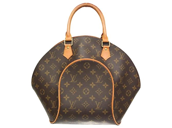 Ellipse Elipse Louis Vuitton Marrom Lona  ref.1415227