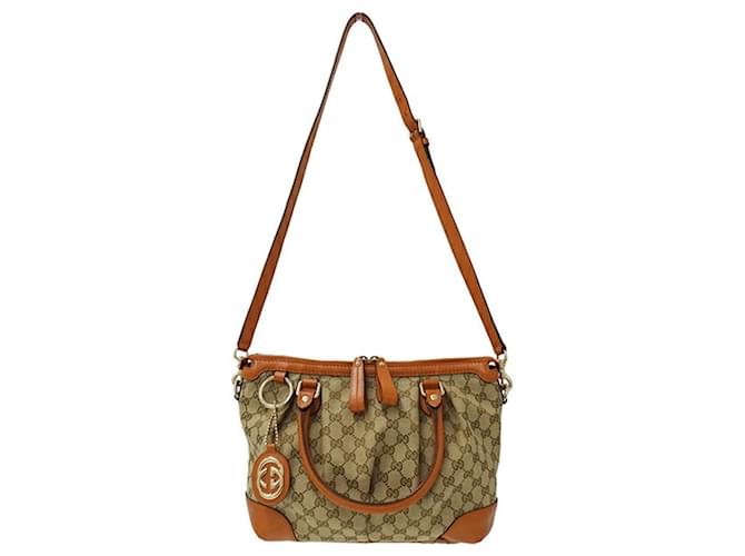 Gucci Sukey Toile Beige  ref.1415230