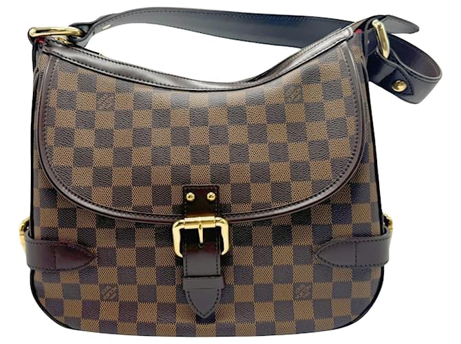 Louis Vuitton Highbury Marrom Lona  ref.1415623