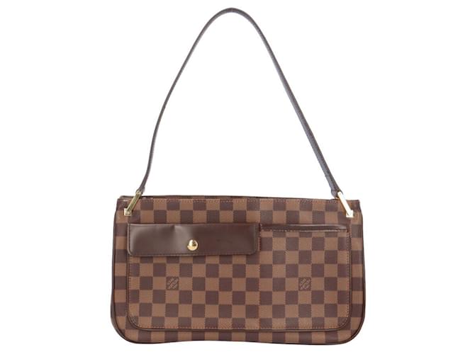 Louis Vuitton Aubagne Marrom Lona  ref.1415955