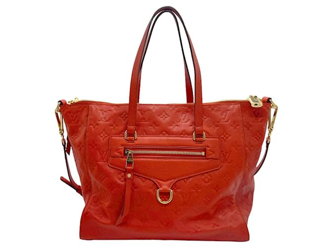 Louis Vuitton Bastille Cuir Orange  ref.1415962