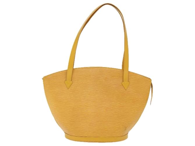 Louis Vuitton Saint Jacques Amarillo Cuero  ref.1416007