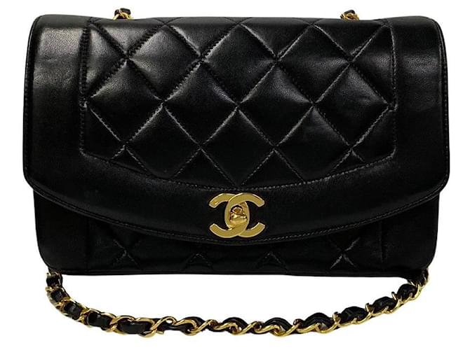 Chanel Diana Flap Crossbody Bag Leather Crossbody Bag in Very Good Condition  ref.1416134