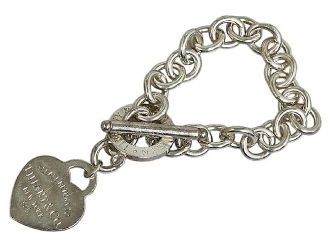 Tiffany & Co Silver Return to Tiffany Chain Bracelet  Metal Bracelet in Good condition  ref.1416141