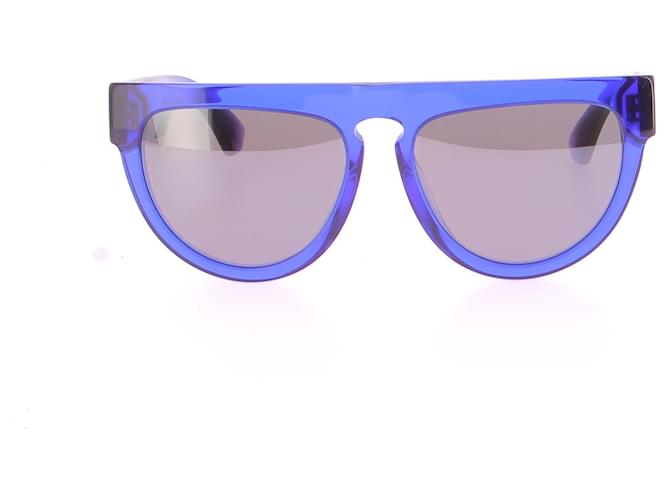 Lunettes de soleil BURBERRY T.  plastique Bleu  ref.1416195