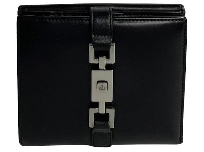 Gucci Leder Jackie Bifold Geldbörse in gutem Zustand 035 2773  ref.1416213