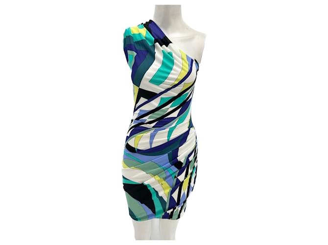 EMILIO PUCCI  Dresses T.fr 36 Viscose Multiple colors  ref.1416304