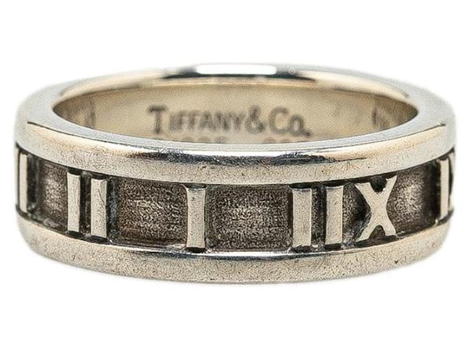 Tiffany & Co. SV925 Atlas Ring Size 11 in Very Good Condition Silvery Metal  ref.1416490