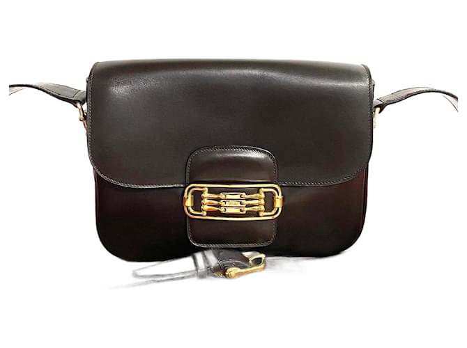 Céline Bolsa de ombro de couro Celine em muito bom estado  ref.1416507