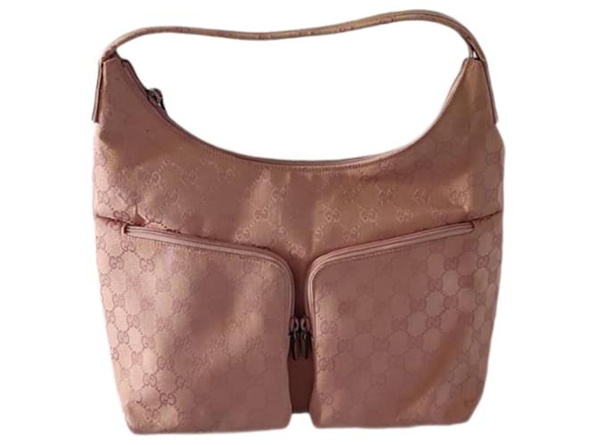 Gucci bag Pink Cloth  ref.1416717