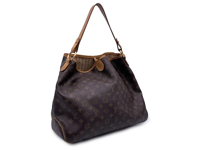 Louis Vuitton Herrliche MM-Umhängetasche aus Monogramm-Leinwand Braun  ref.1417034