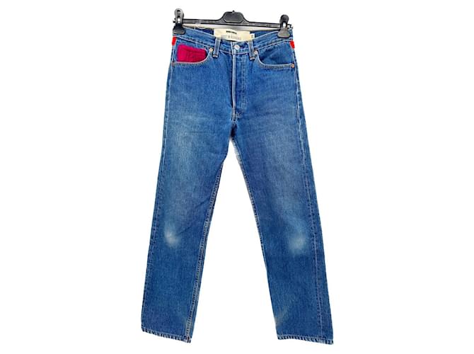 Autre Marque SIAM CIRCLE  Jeans T.US 26 cotton Blue  ref.1417097