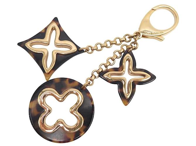 LOUIS VUITTON INSOLENCE M KEY RING65087 MONOGRAM BAG JEWELRY KEY RING Golden Metal  ref.1417418