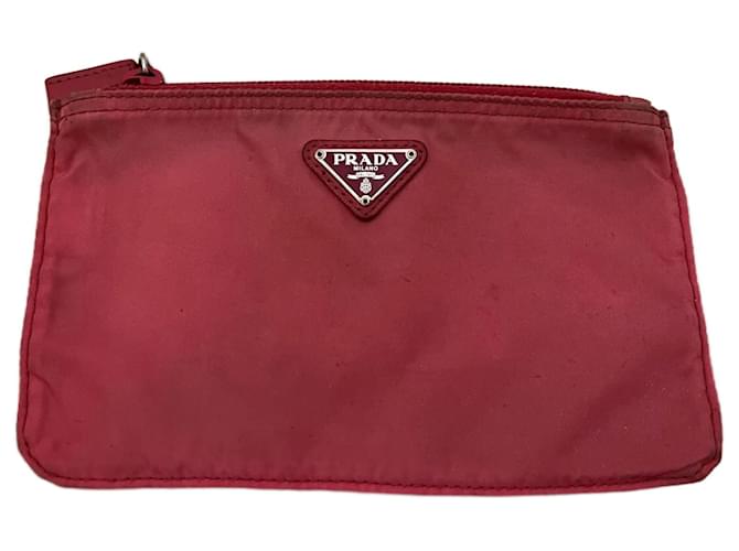 Prada Clutch bags Pink Cloth  ref.1417760